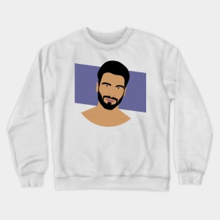 A man smiling Crewneck Sweatshirt